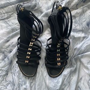 Black Target kitten heels